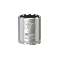 Dado de 17 mm X 12 Puntos con Mando de 3/8 Pulgadas