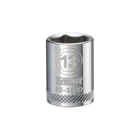 Dado de 13 mm X 6 Puntos con Mando de 3/8
