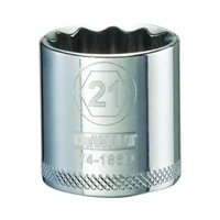Dado de 21 mm X 12 Puntos con Mando de 3/8 Pulgadas