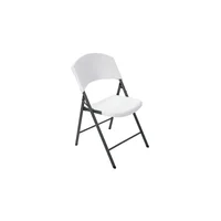 Silla Plegable Contorneada Blanca