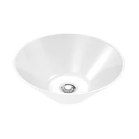 Lavamanos Ceramica Sobreponer Redondo Blanco 40cm Torn
