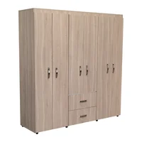 Closet Bariloche 180x170x50 Rta Gris Blanco