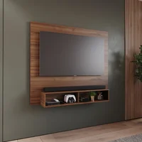 Panel para Tv Oslo 118x135x22,4 cm Gales Negro