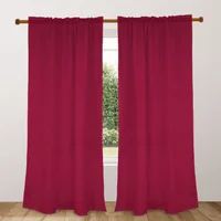 Cortina Dobby Visillo Kitx2 Fucsia