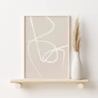 Cuadro Contraste Beige