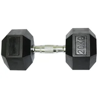 Mancuerna Hexagonal Encauchetada Movifit De 20 Kg