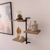 Repisa Abby 40x15cm Madera Natural