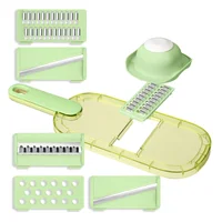 Rallador y Pelador de Cocina con Protector 6 Set X 12 Unidades