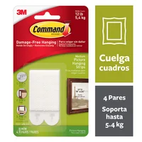 Sujetacuadros Mediana X 4 Pares Command