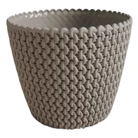 Matera Splofy Plástico 13x10.8 Cm Taupe Garden