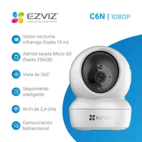Cámara Inteligente C6N Ezviz 2Mp Fullhd Interiores