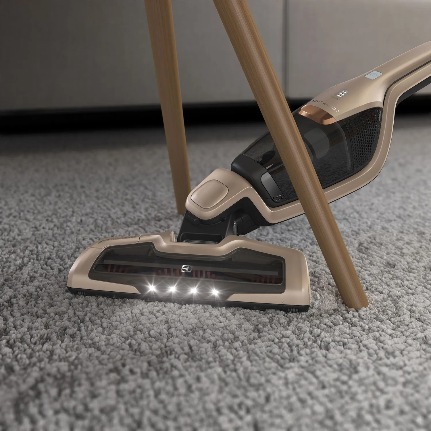 Aspiradora Inalámbrica Barredora  ERG26 Dorada Electrolux 7