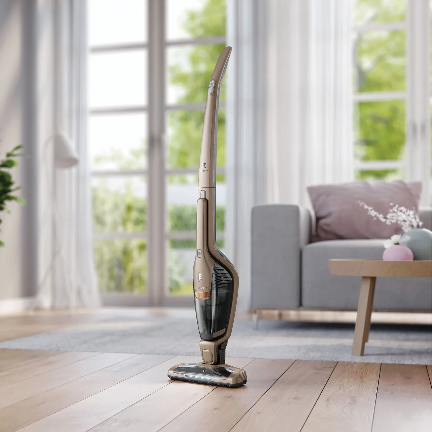 Aspiradora Inalámbrica Barredora  ERG26 Dorada Electrolux 8