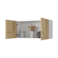 Mueble Superior Kit Lavaplatos Napoles Tuhome Blanco Duna