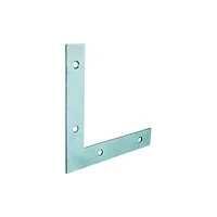 Refuerzo Esquinero Plano Acero Zinc de 12.70 X 2.22 cm