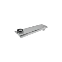 Conducto de aluminio de 90 grados de 45.72 - 76.20 cm