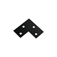Refuerzo Esquinero 15.24 X 7.62 X 0.31 cm de Acero Negro