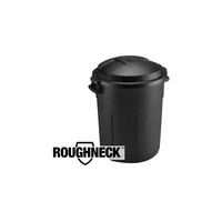 Cesto De Residuos Plástico 76 L Negro
