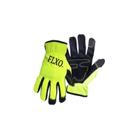 Guantes Boss Task Talla L Para Mecánico En Cuero Sintético Color Amarillo
