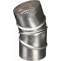 Codo de aluminio de alta resistencia para ventilación de 4 pulgadas 90 grados