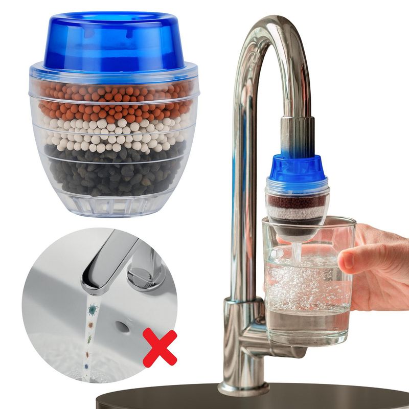 Filtro De Agua De Cerámica De 16 Litros - Con Grifo, Para Purificar Agua De Grifo, Ideal Para Exterior O Interior