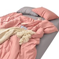 Duvet Bicolor Coral Doble - Homecenter.com.co