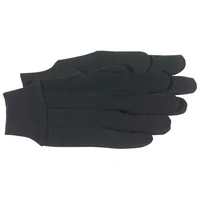 Guantes Boss para Hombre Talla L en Jersey con Puño Tejido y Pulgar Recto