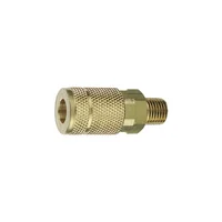 Cople Macho de 1/4 para Tubería de Aire