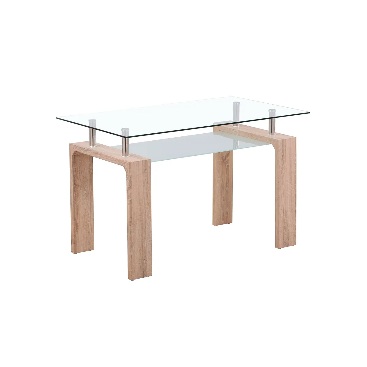 INVAL - Comedor Diniza Café 4 Puestos 75x70x120 cm