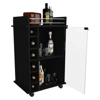 Bar Dukat Wengue 55 cm con Puerta de Vidrio