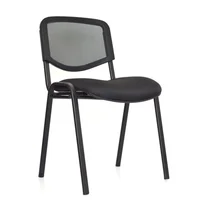 Ekonomodo Colombia Silla Isoceles 50.5x75.5 Negro Set X 12 Unidades