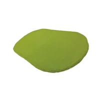 Tapete Pie Doble Cama Ovalado - Verde Pistacho