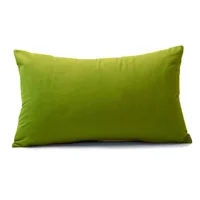 Cojín Almohada Algodón Media 70X10 Cm Verde Pistacho