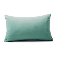 Cojín Almohada Algodón Media 70X10 Cm Menta