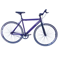 Bicicleta Sforzo Urbana/fixed Rin 700 Manubrio Recto - Morado
