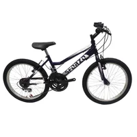 Bicicleta Sforzo Niña Rin 20 Con Cambios Morada