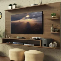 Panel para TV Alfa Hasta 60 Pulgadas con Estantes y Nichos