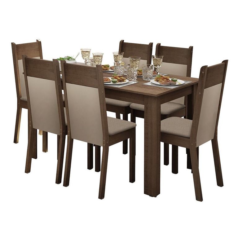 Set De 2 Sillas De Comedor En Madera De Abedul Beige Marcelina | Maisons Du Monde