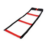 Escalera De Coordinación Sencilla Rojo 10 Pasos Core Sports
