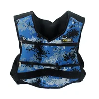 Chaleco De Peso Pixelado Azul 15K