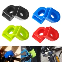 Funda Protector Bielas Bicicleta Ruta Mtb Silicona No Rayon Verde