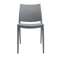 Silla Cafetería Classic Gris Claro Set X 4 Unidades
