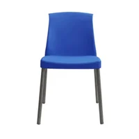 Silla Cafetería sin Brazos Azul Oscuo Set X 4 Unidades