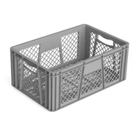 Caja Gris Fondo Rombo Pared Rombo 60x40x25