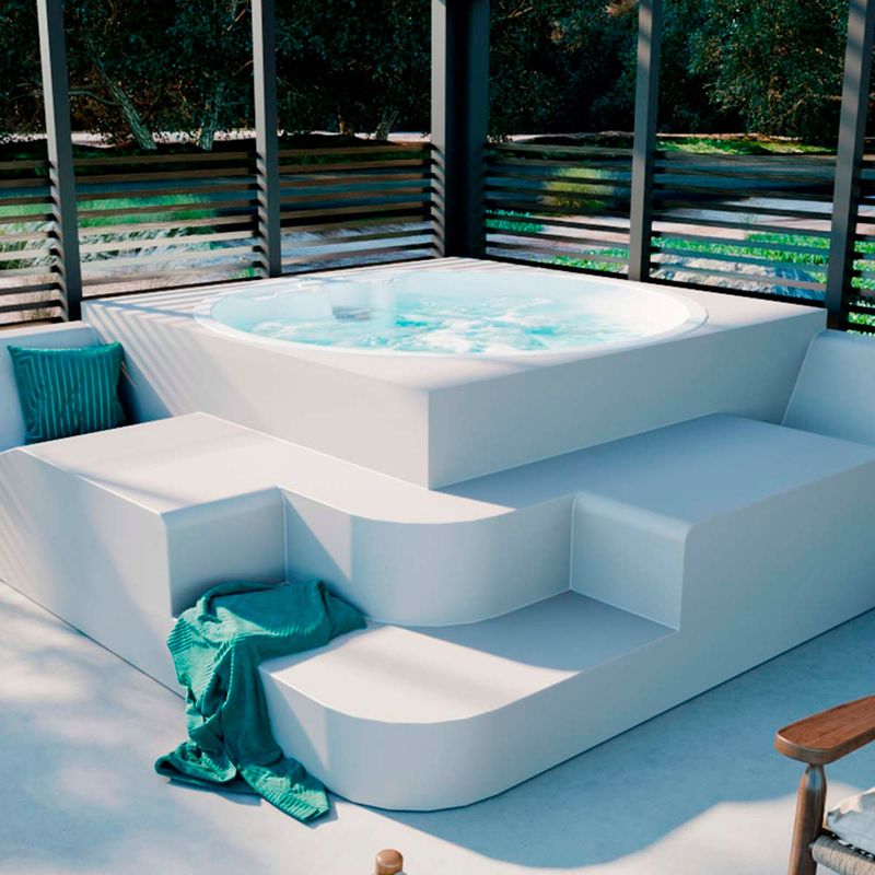 HIDROMASAJE SPA MOBU BASICA 200 BLANCA