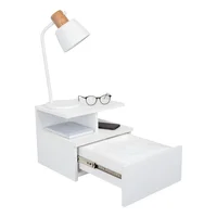 Velador Flotante 35 X 29 Rta Blanco