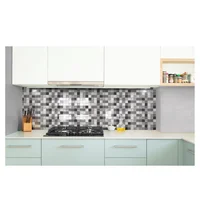 Listón Estructurado Meseta Gris Cu 15x45 Cm Zds