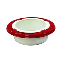 Brida para Armario con Anillo Metálico PVC