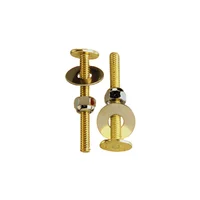 Juego de Pernos de Fijación para Inodoro de 0.63 x 6.35 cm Plum