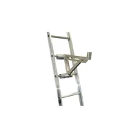 Soporte Para Escalera Qualcraft De Aluminio Dos Escalones Resistente